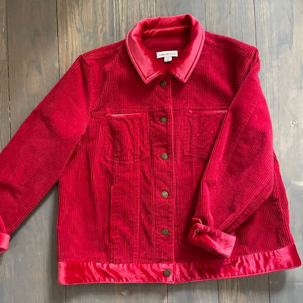 Vintage Women's Red Jacket